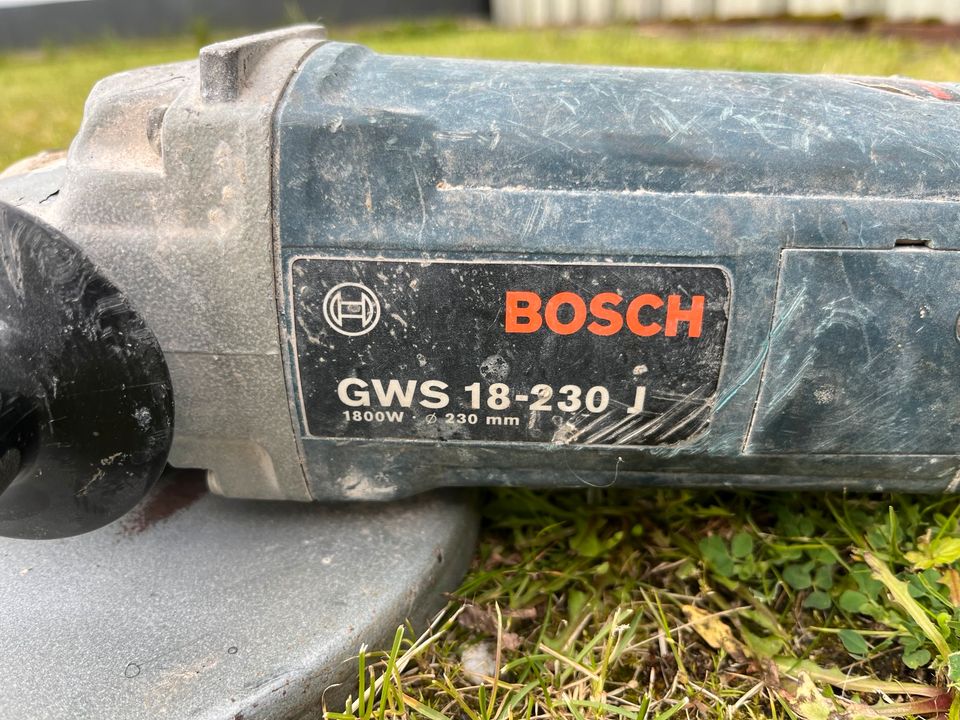Gegen Gebot Winkelschleifer Bosch GWS 18-230 in Bottrop
