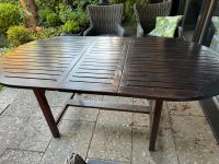 Gartentisch Teak ausziehbar dunkelbraun München - Trudering-Riem Vorschau