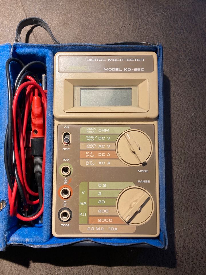 Digital Multitester multimeter Model KD - 55C in Krefeld