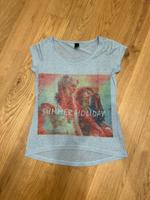 hellblaues T-Shirt, B.C. / Heine, Gr. 38, leicht durchsichtig Nordrhein-Westfalen - Rheurdt Vorschau