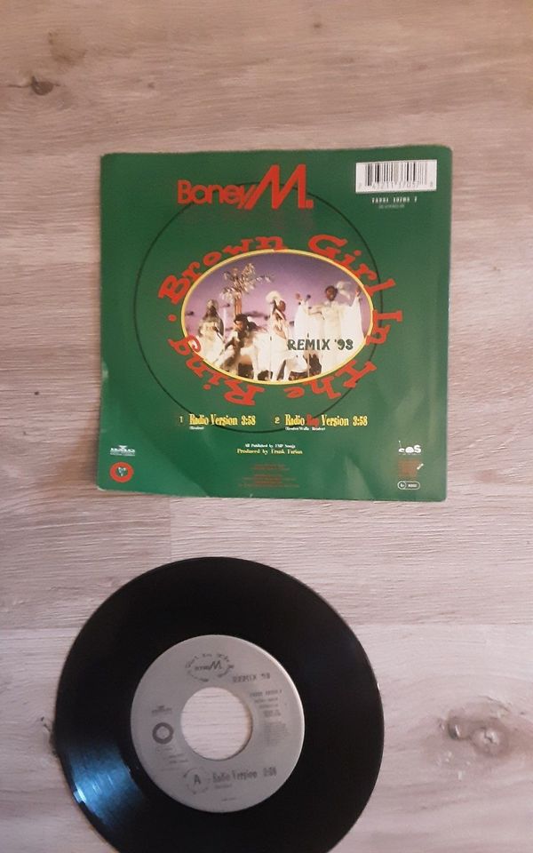 Boney M. - Brown girl in the ring REMIX '93/ 7'' Single in Lamspringe