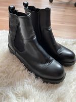 Schwarze Stiefeletten l 38 l ASOS l Schlangenmuster Bielefeld - Brackwede Vorschau