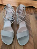 Ecco Sandalen beige-grau fast neu Münster (Westfalen) - Centrum Vorschau