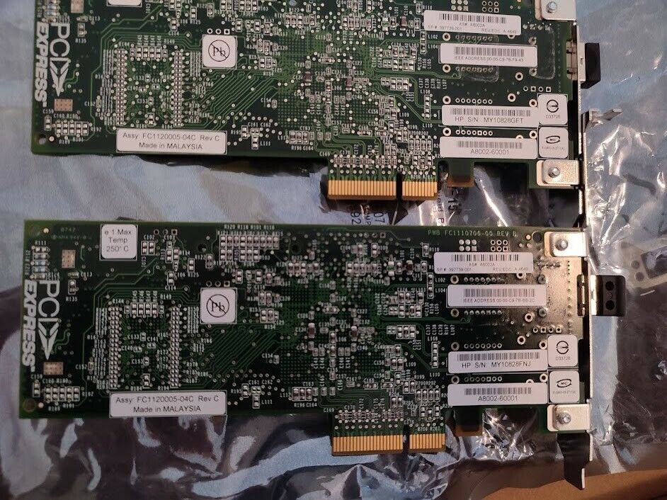 HP Emulex LPE1150 4GB Single Port server HBA storage PCI-e in Blankenfelde-Mahlow