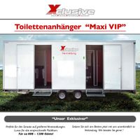 VIP Toilettenanhänger / Klowagen / WC-Anhänger XL Bayern - Nordendorf Vorschau