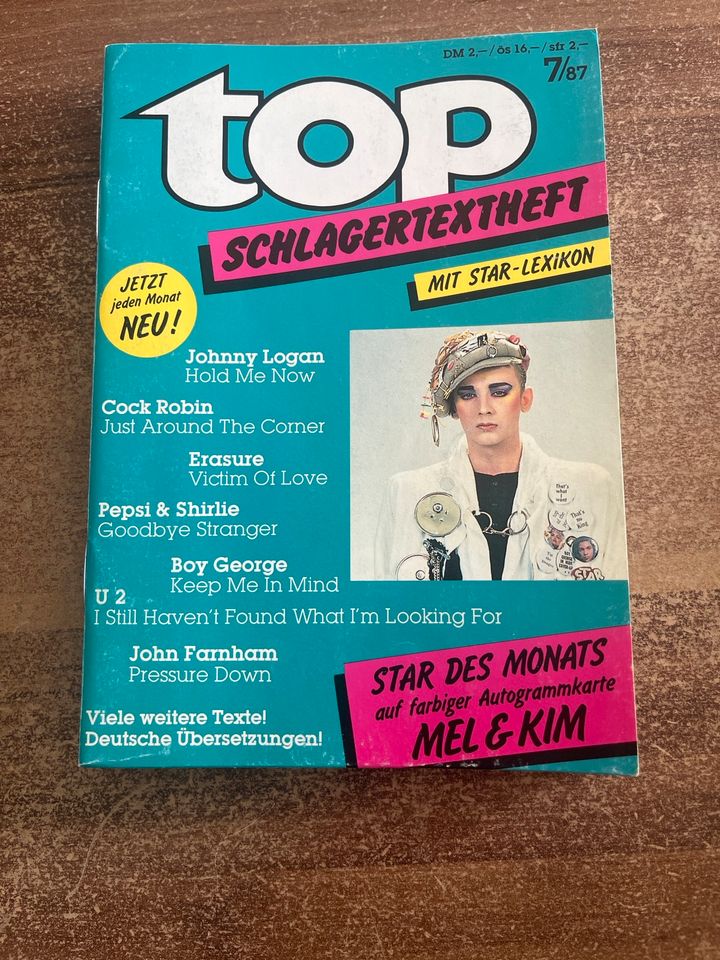 Top Schlagerhefte komplett 1987 in Zell am Harmersbach