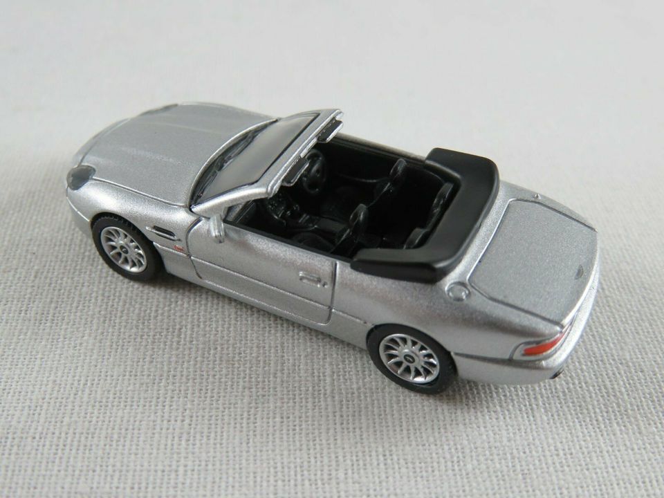 PCX87 870145 Aston Martin DB7 Volante (1995) in silbermet. 1:87 in Bad Abbach