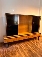 Wohnzimmerschrank/Vitrine/midcentury/vintage 60er/DDR/Bar/Glas Berlin - Pankow Vorschau