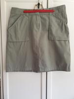 Sommer Rock helles Khaki Größe 42/44 Bayern - Dietmannsried Vorschau