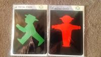 Blechpostkarten Ost Ampelmännchen DDR metal card 2 Stück Nordrhein-Westfalen - Dormagen Vorschau