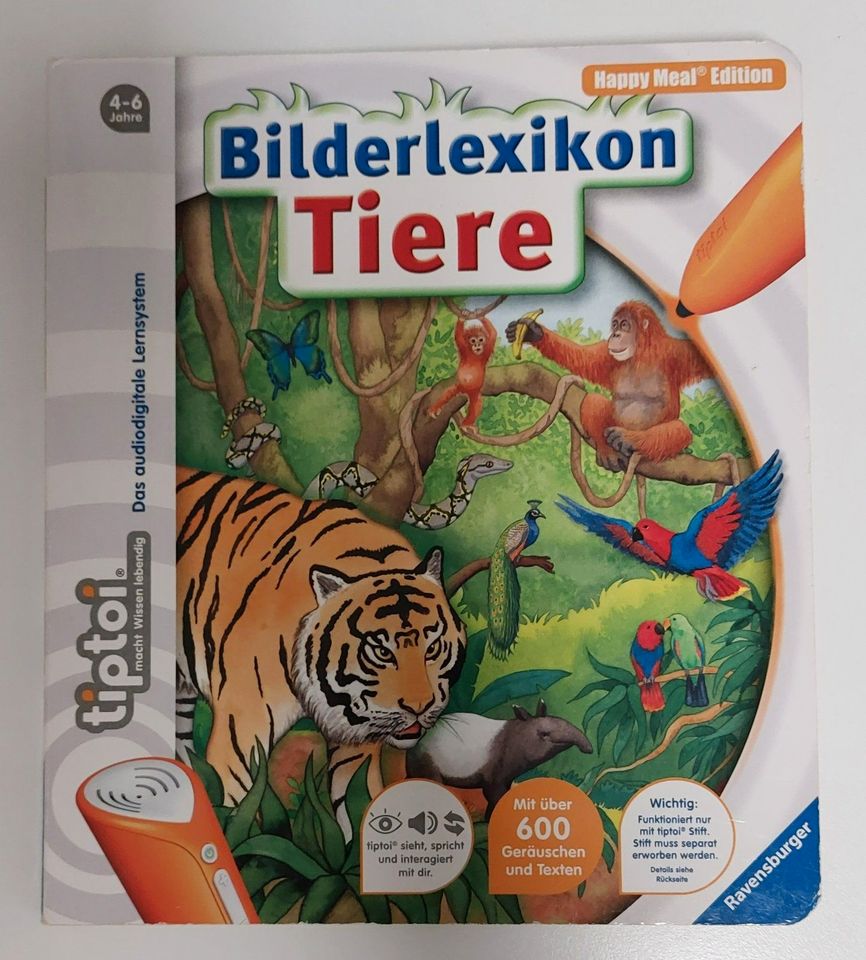 tiptoi Buch "Bilderlexikon Tiere" in Siegbach