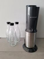 Soda Stream Chrystal 2.0 titan/silber mit 3 Glasflaschen 0,6l Bayern - Seukendorf Vorschau