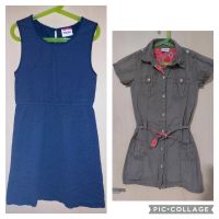 Yigga Kleider Sommer Lochstickerei blau, Hemdkleid oliv 146/152 Thüringen - Gera Vorschau