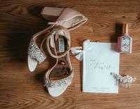 Badgley Mischka Finesse Hochzeitsschuhe Pumps Sandaletten Hessen - Riedstadt Vorschau