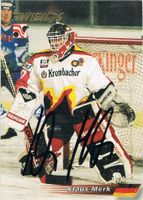 Klaus Merk Augsburger Panther NHL Player Cards signiert Köln - Mülheim Vorschau