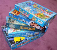 nur noch 4 Brettspiele Sammlung Banking Reise Skyline Monopoly Hessen - Langen (Hessen) Vorschau