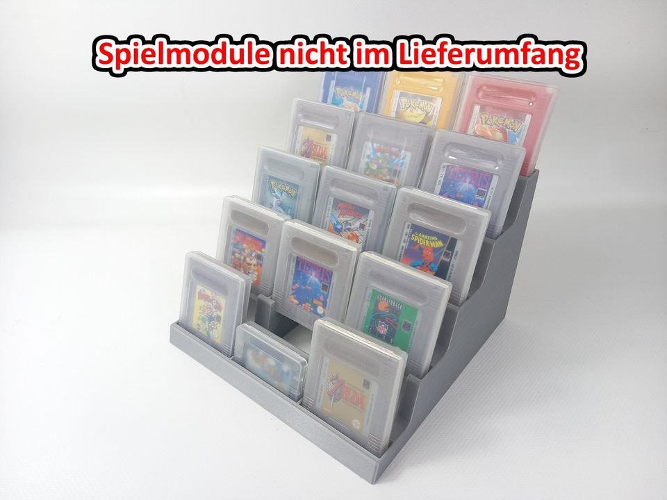 Aufsteller für Nintendo GameBoy Spiele Halter Spielehalter in Neuenrade