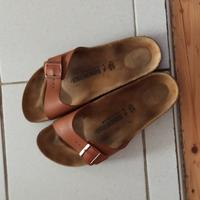 Birkenstock ® Herren Pantoletten Braun getragen original !! Saarland - Quierschied Vorschau
