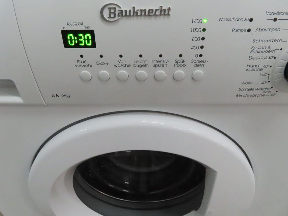 Waschmaschine Bauknecht 6kg AA 1400Umd ---1 Jahr Garantie in Berlin