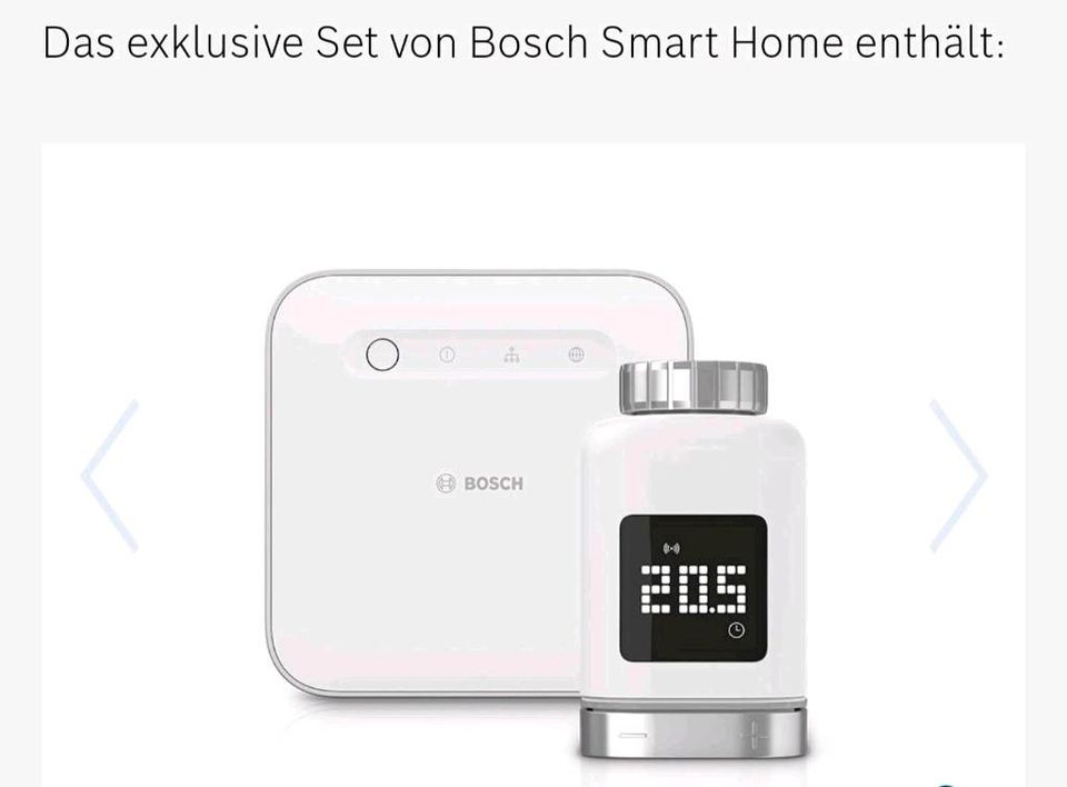 Bosch Smart Home Startetset Neu & OVP Controller + Thermostat in Köln