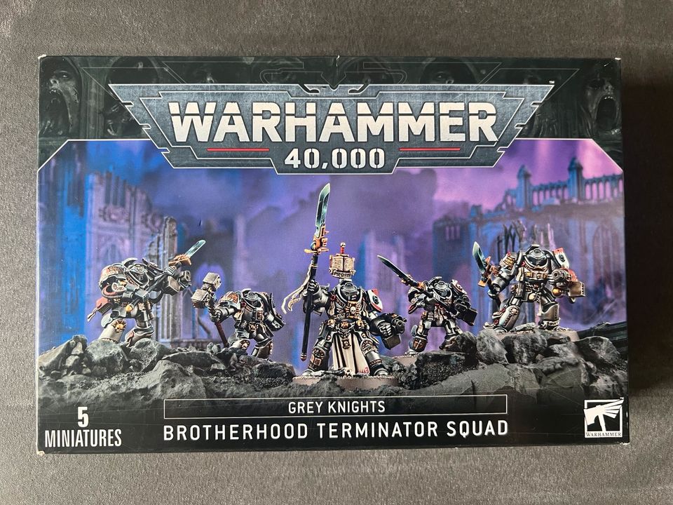 Warhammer 40K Brotherhood Terminator Squad in Stuttgart