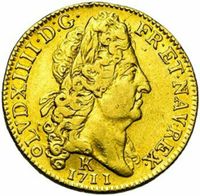 ex. Sotheby 2 Louis d'or 1711 K Frankreich Ludwig XIV. 16g Gold Obergiesing-Fasangarten - Obergiesing Vorschau