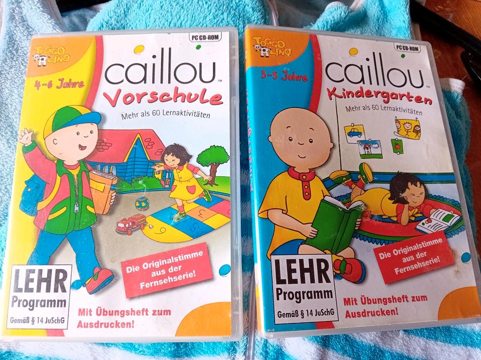 Caillou PC Spiele Kindergarten Vorschule in Recke