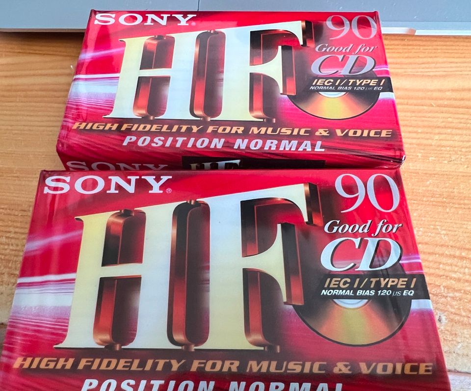 SONY C-90 HFC Audio Kassette Hifi MC (Originalverpackt versiegelt in Frankfurt am Main