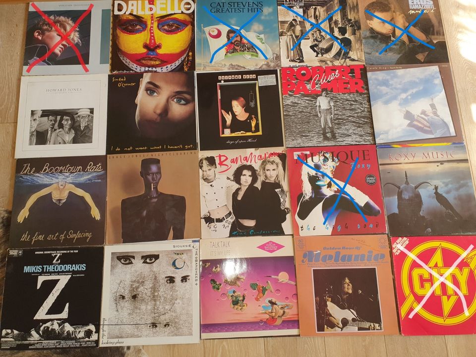 Langspielplatten Schallplatten LP Vinyl  Pop , Synth-pop usw in München