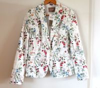 Neuer weißer Blazer mit bunten Blumen Orsay Größe 38 Stretch Kr. München - Neubiberg Vorschau