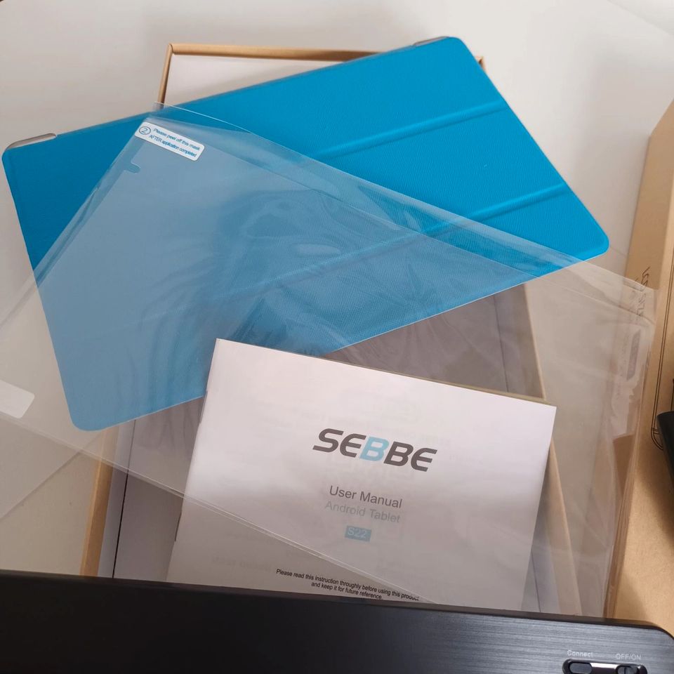 Blaues SEBBE S22 Tablet 128 GB + Tastatur + Mouse + Standhülle in Hamm