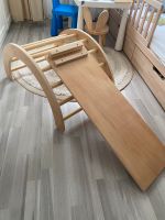Klettergerüst  Rutsche Holzspiel indoor Spielzeug Kinder Nordrhein-Westfalen - Gladbeck Vorschau