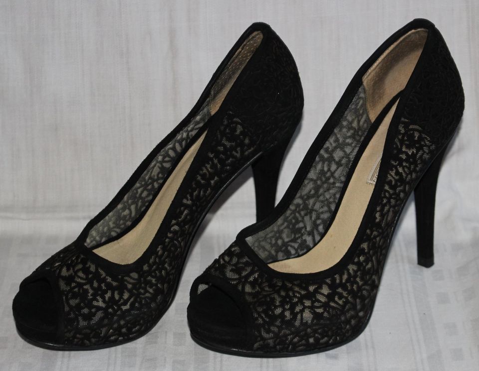 Pumps / High Heels ~ BUFFALO London ~ Gr. 38 ~ schwarz ~neuwertig in Hürth