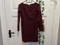Gr.S weinrotes Kleid braun/rot H&M Damenkleidung Niedersachsen - Schladen Vorschau