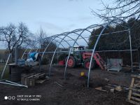 HALLE inkl. OBERLICHT VERFÜGBAR - PVC Rundbogenhalle | 9,15 x 10 x 4,5 m inkl. Oberlicht - Genehmigungsfrei - Kein Fundament notwendig - Wetterfest - Sehr stabil - Leichtbauhalle Gartenzelt Werkstatt Hamburg-Mitte - Hamburg Altstadt Vorschau