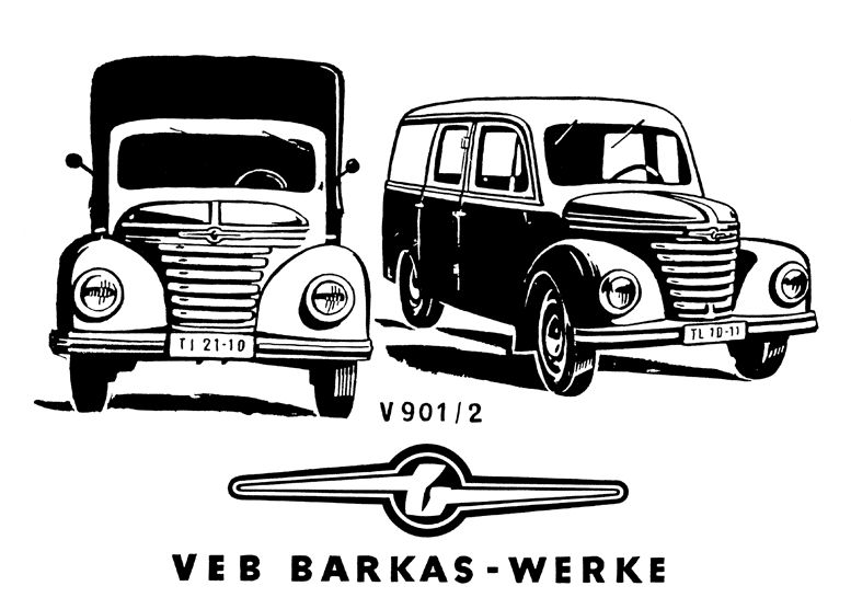 Barkas ★ B 1000 - V 901/902 - Kleintransporter - DDR - IFA in Haldensleben