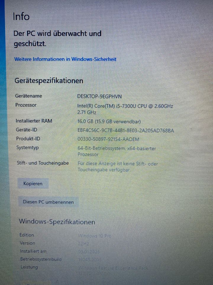 HP Elitebook 840 G4+ Hülle+ Laptop Tasche in Kassel