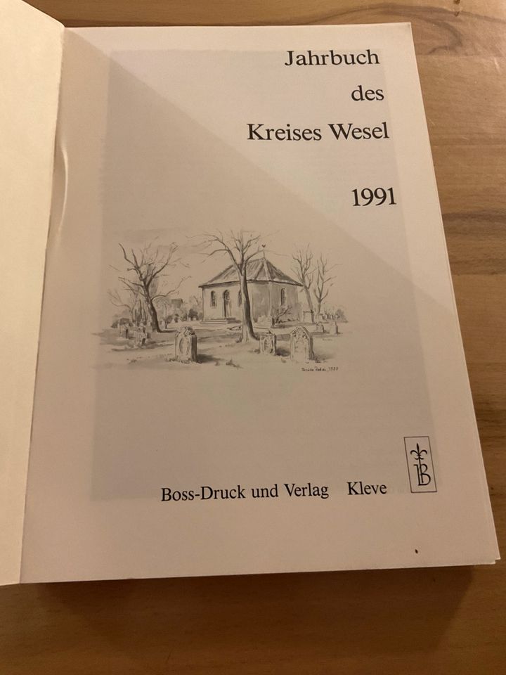 Jahrbücher Kreis Wesel (1991 - 1995, 1997, 1998) in Kamp-Lintfort