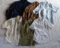 6x Blusen Gr 42 L Seide dunkel blau creme Gerry Weber Lucia weiß Bayern - Amerang Vorschau