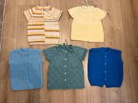 Handgemachte Strickjäckchen Yelek, Weste für Babys und Kleinkind Berlin - Treptow Vorschau