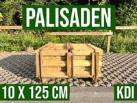 Palisaden Holzpalisade Beeteinfassung Rundholz - 10 x 125 - KDI Nordrhein-Westfalen - Lennestadt Vorschau