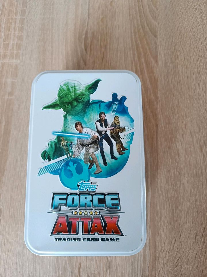 Star Wars Force Attax - Box mit Sammlung verschiedener Karten in Dessau-Roßlau