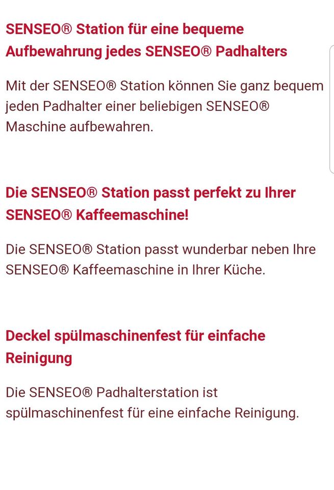 Philips Senseo, Station für 3 Padhalter  # sehr gut # in Siegen