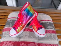 Schnürschuhe Chucks, Pailletten bunt, Gr. 36, NEU ungetragen Bremen - Huchting Vorschau