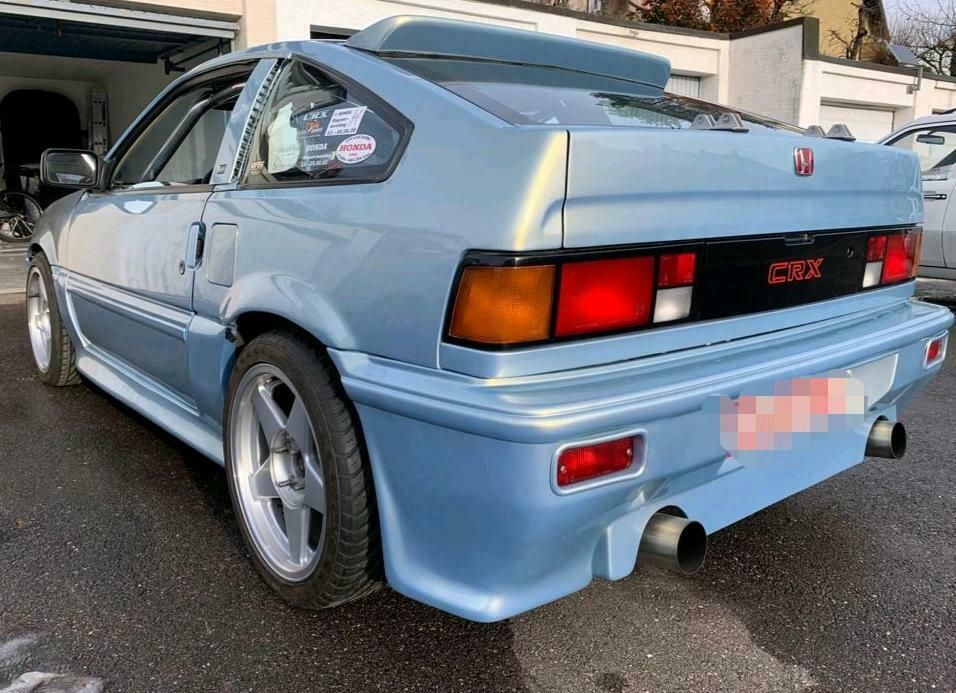 Honda CRX AS 07 Kennzeichen Rarität Koni, Mohr, Käfig, Leder in Esslingen