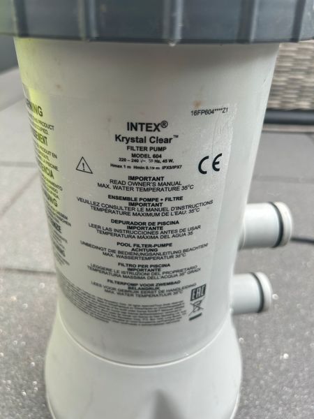 2 x Filter Pumpe Pool Intex Krystal Clear 604 und 604G in  Nordrhein-Westfalen - Grevenbroich | eBay Kleinanzeigen ist jetzt  Kleinanzeigen