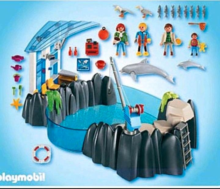 Playmobil 2Sets: Delfinarium und Tierpfleger mit Delfin in Lübeck