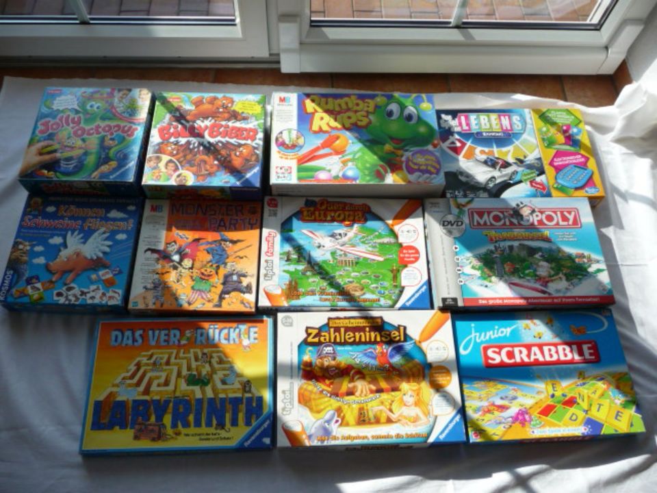 Spiele Sammlung Konvolut Gesellschaftsspiele in Hage
