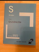 Alpmann Schmidt Skript für Grundrechte, 20. Auflage 2021 - NEU Nordrhein-Westfalen - Hagen Vorschau