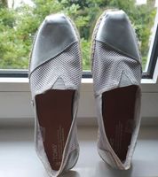 Toms Espadrilles silber NEU Gr. 41 Frankfurt am Main - Westend Vorschau